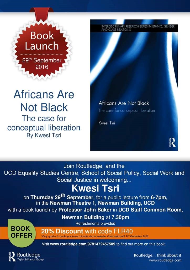 Kwesi Booklaunch Poster